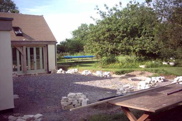 Another view of the patio area at the  rear.